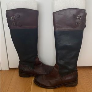 Vince Camuto 2-Tone Riding Boots
